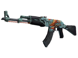 AK-47 | Aquamarine Revenge (Well-Worn)